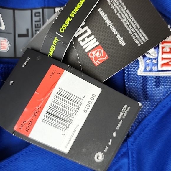 Nike Men's NFL New York Giants Vapor Untouchable (Saquon Barkley) jersey size L - Picture 7 of 7